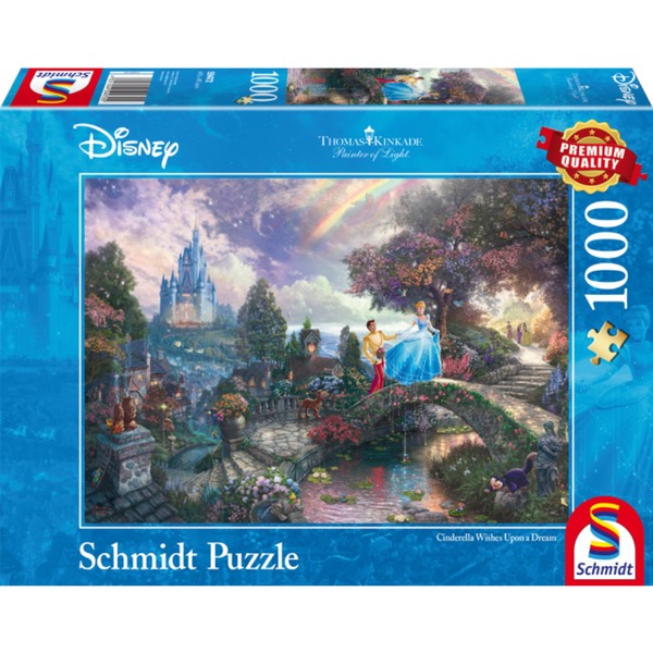 Schmidt Spiele Puzzle Thomas Kinkade Disney Cinderella
