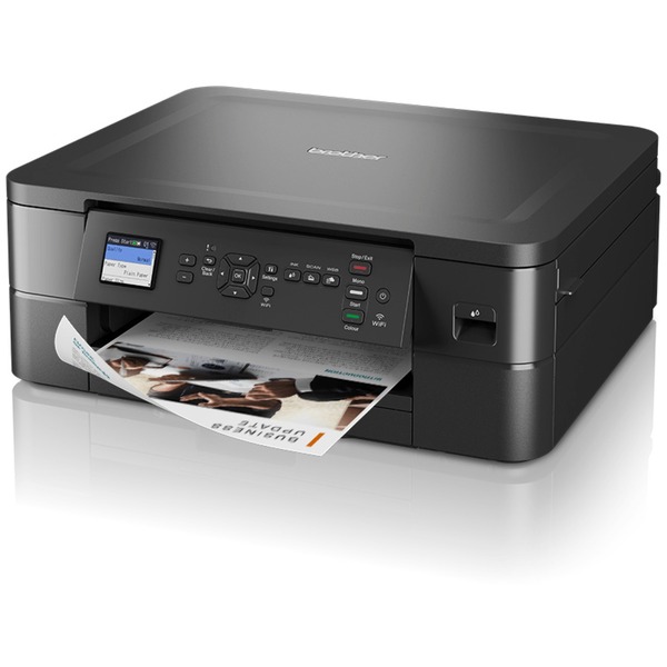 Brother DCPJ1050DW, Multifunktionsdrucker schwarz, USB, WLAN, Kopie, Scan