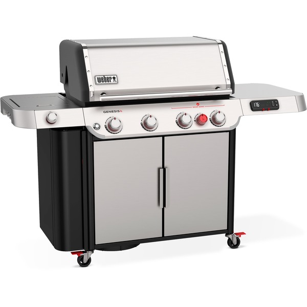 Weber Genesis Sx 435 Smarter Gasgrill Modell 22 Edelstahl Mit Crafted Basis Rahmen Und Sear Zone