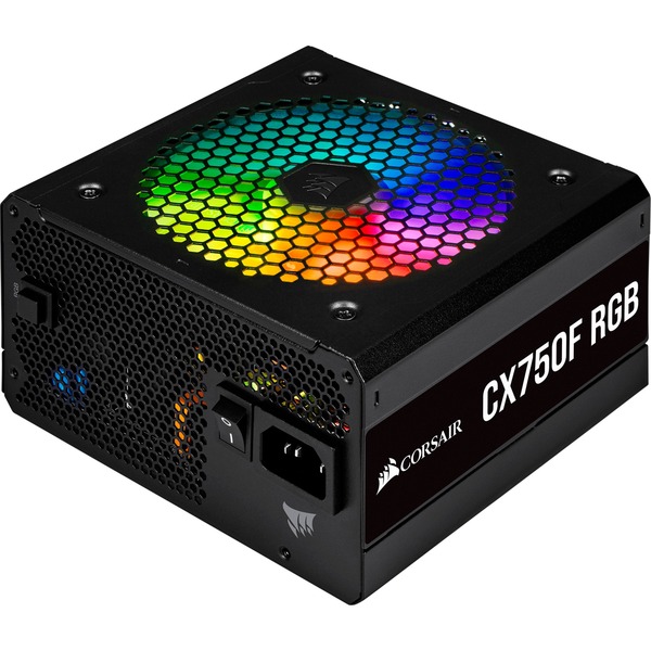 Corsair CX750F RGB, schwarz, 4x PCIe, KabelManagement, 750