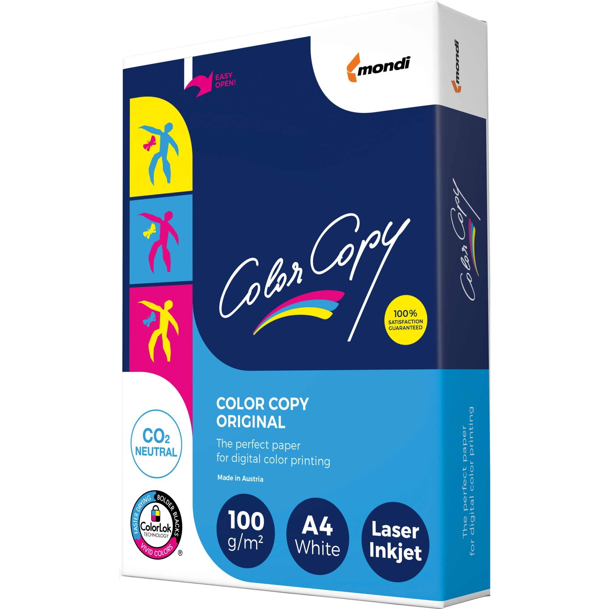 Inapa Color Copy 100g 210x297 R, Papier DIN A4 (500 Blatt), 100 g/m²