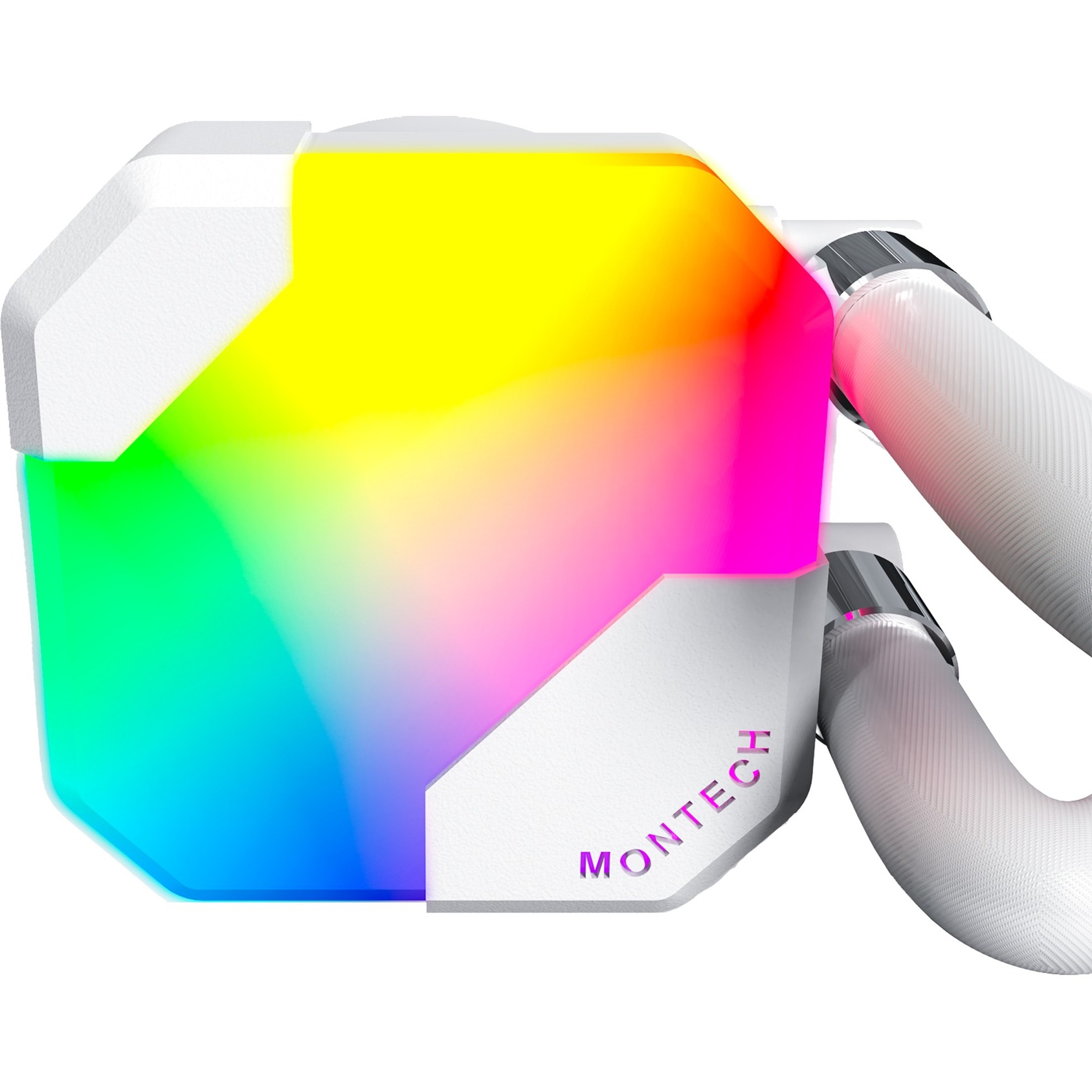Montech HyperFlow ARGB 360, Wasserkühlung weiß