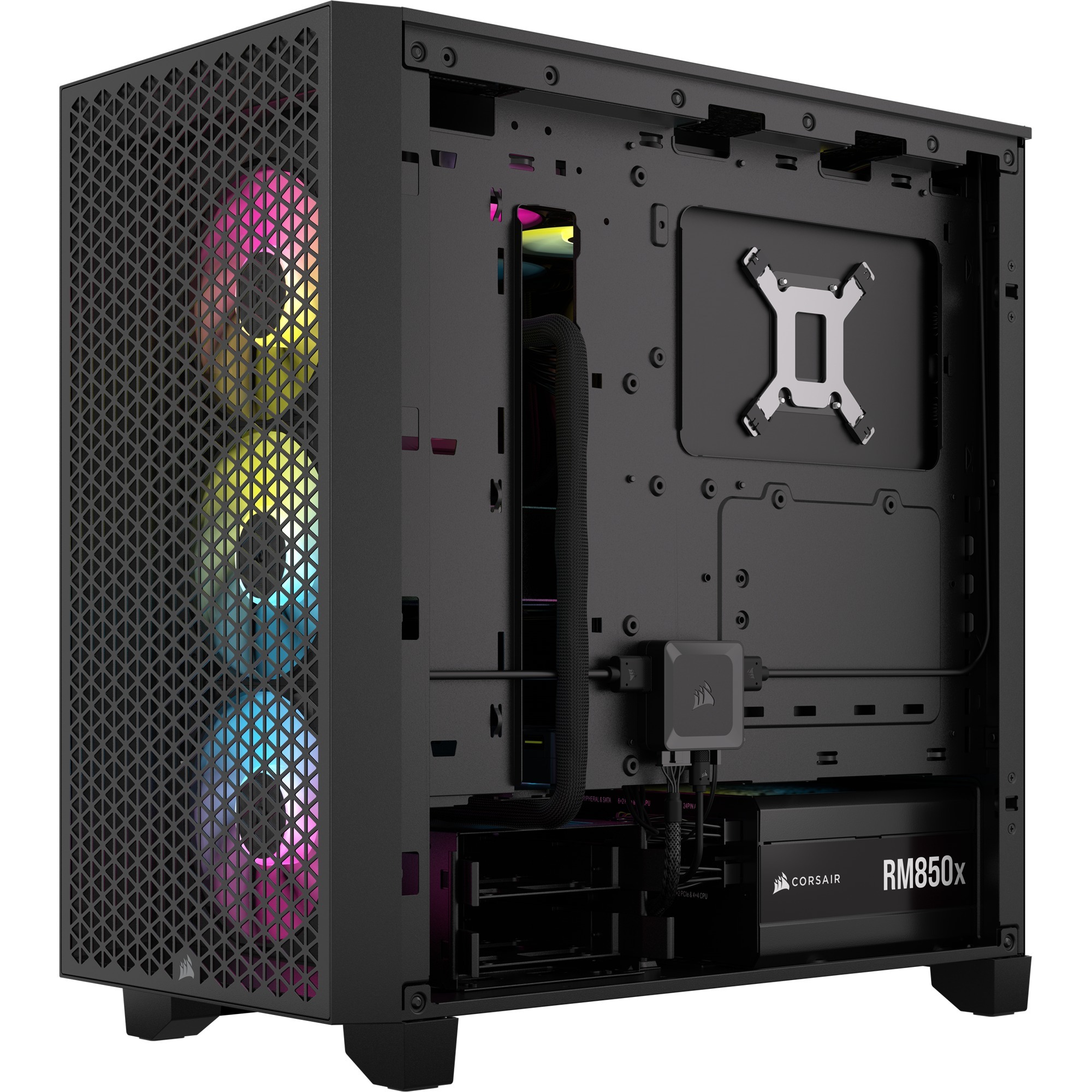 Corsair iCUE LINK RX120 RGB, Gehäuselüfter schwarz, 120 mm