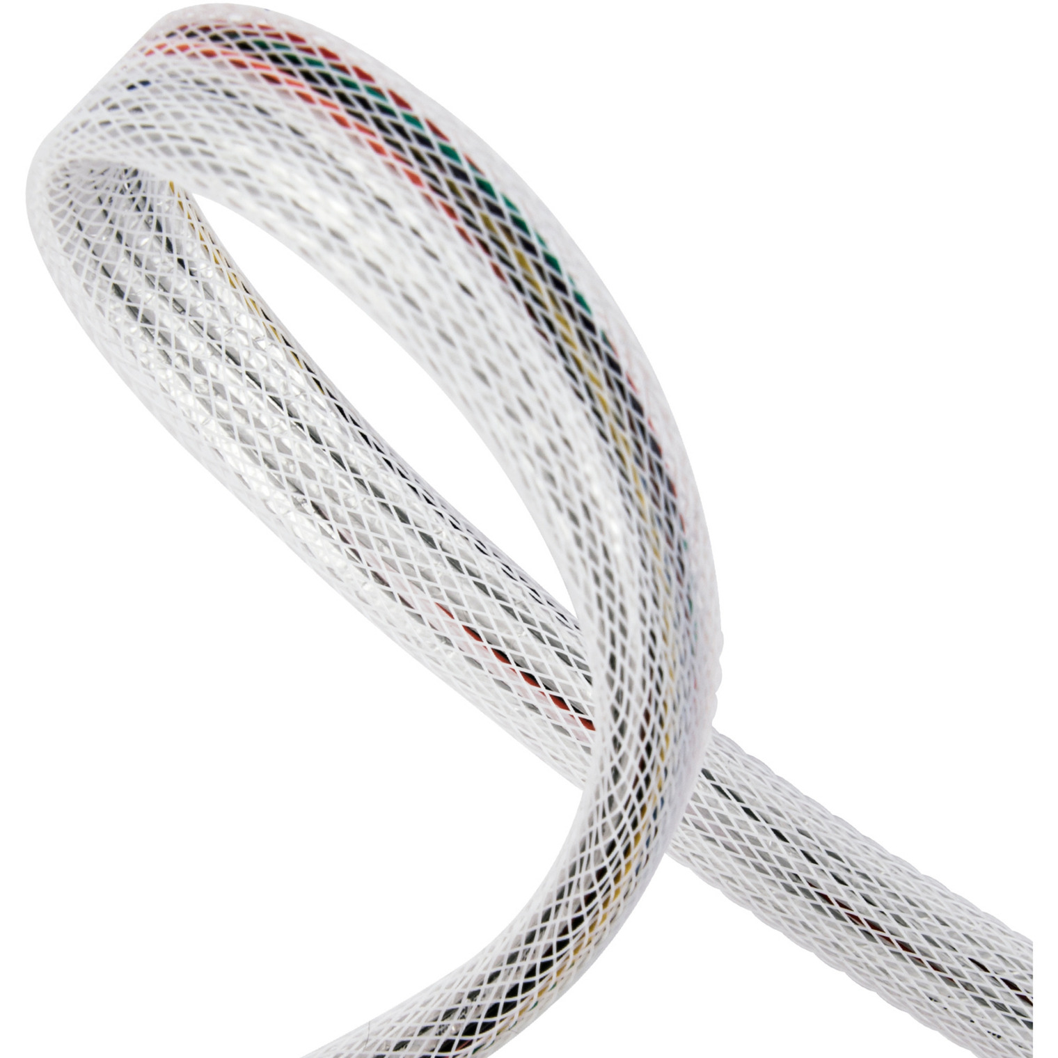 SilverStone Adapterkabel SST-CPS05-RE, mini-SAS SFF 8643 > 4x SATA hellblau, 60cm