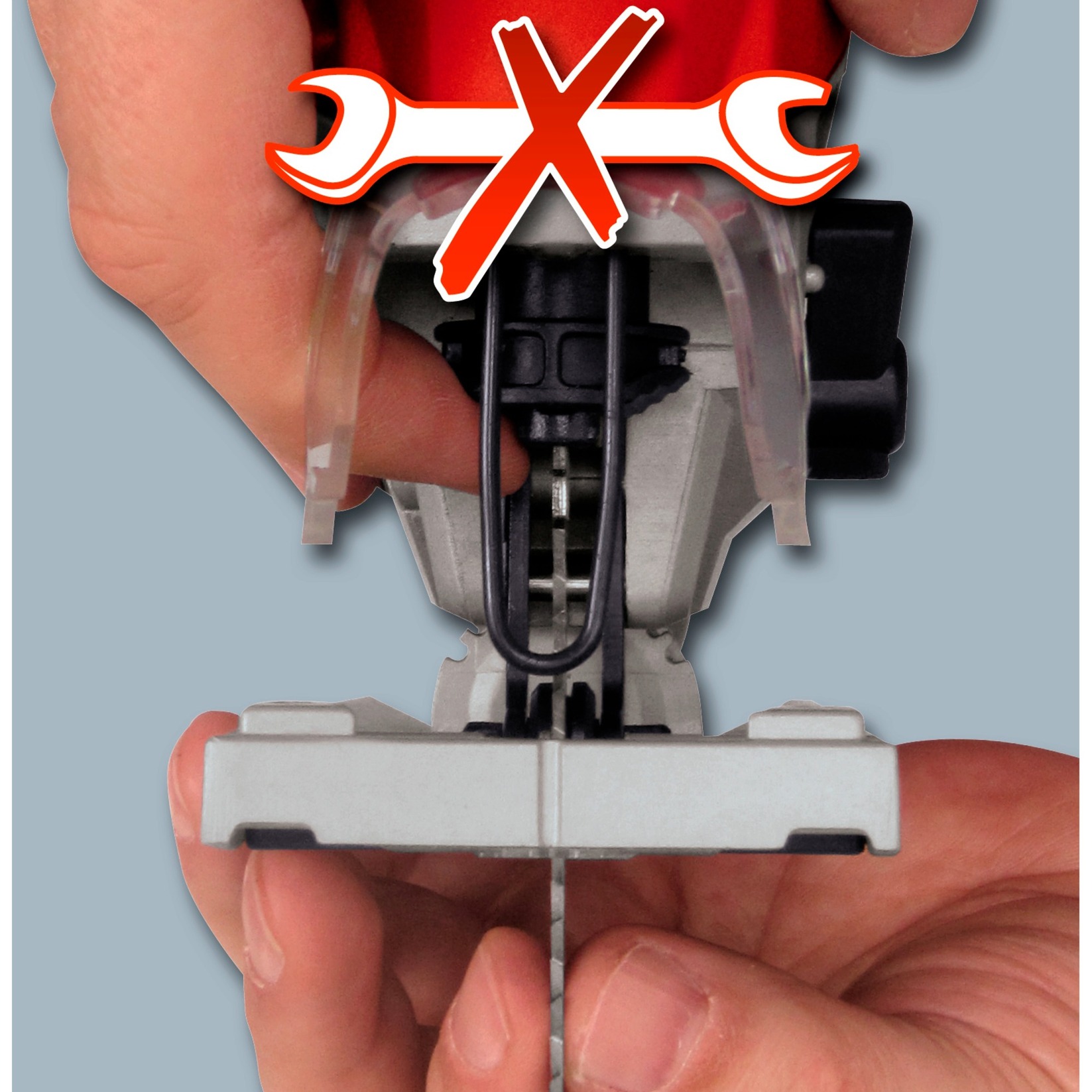 EINHELL Stichsäge TE-JS 100 rot/schwarz, 750 Watt