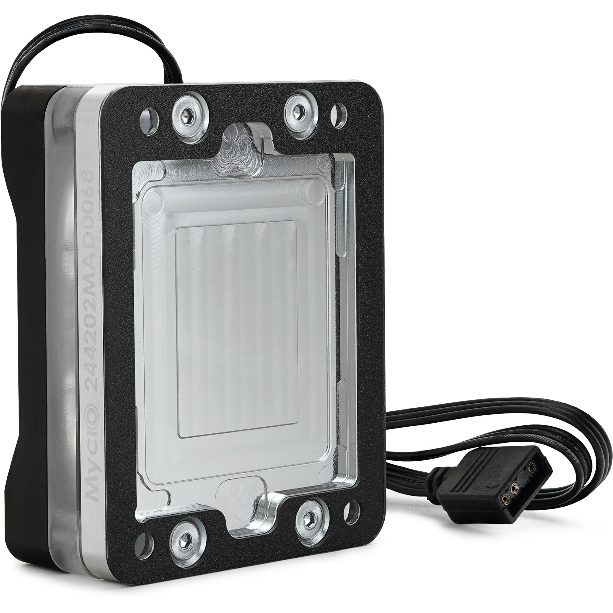 Thermal Grizzly Intel 1851 Mycro Direct-Die Pro RGB V1, Kühlkörper schwarz/transparent