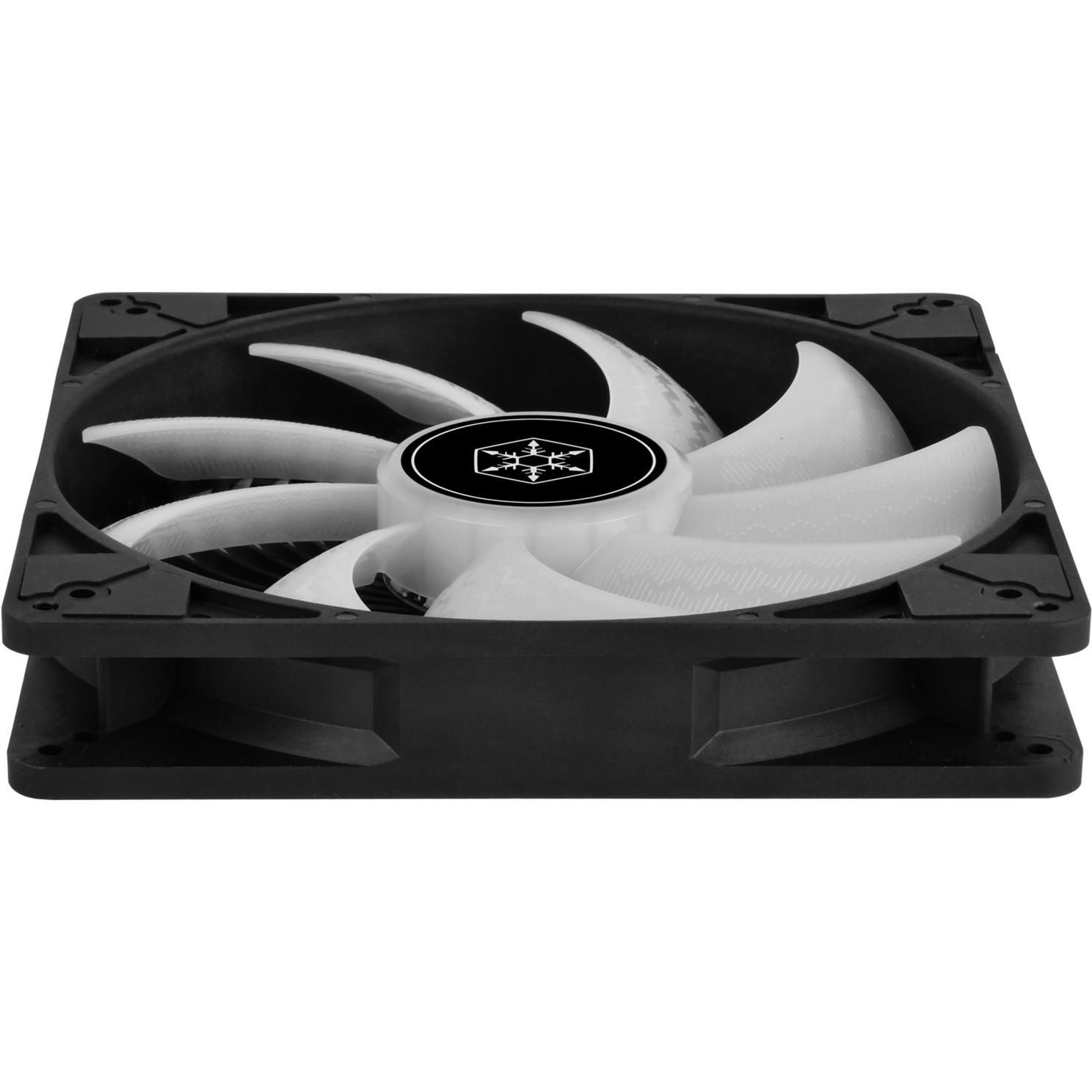 SilverStone SST-AP184i-ARGB 180x180x32, Gehäuselüfter schwarz, 180 mm