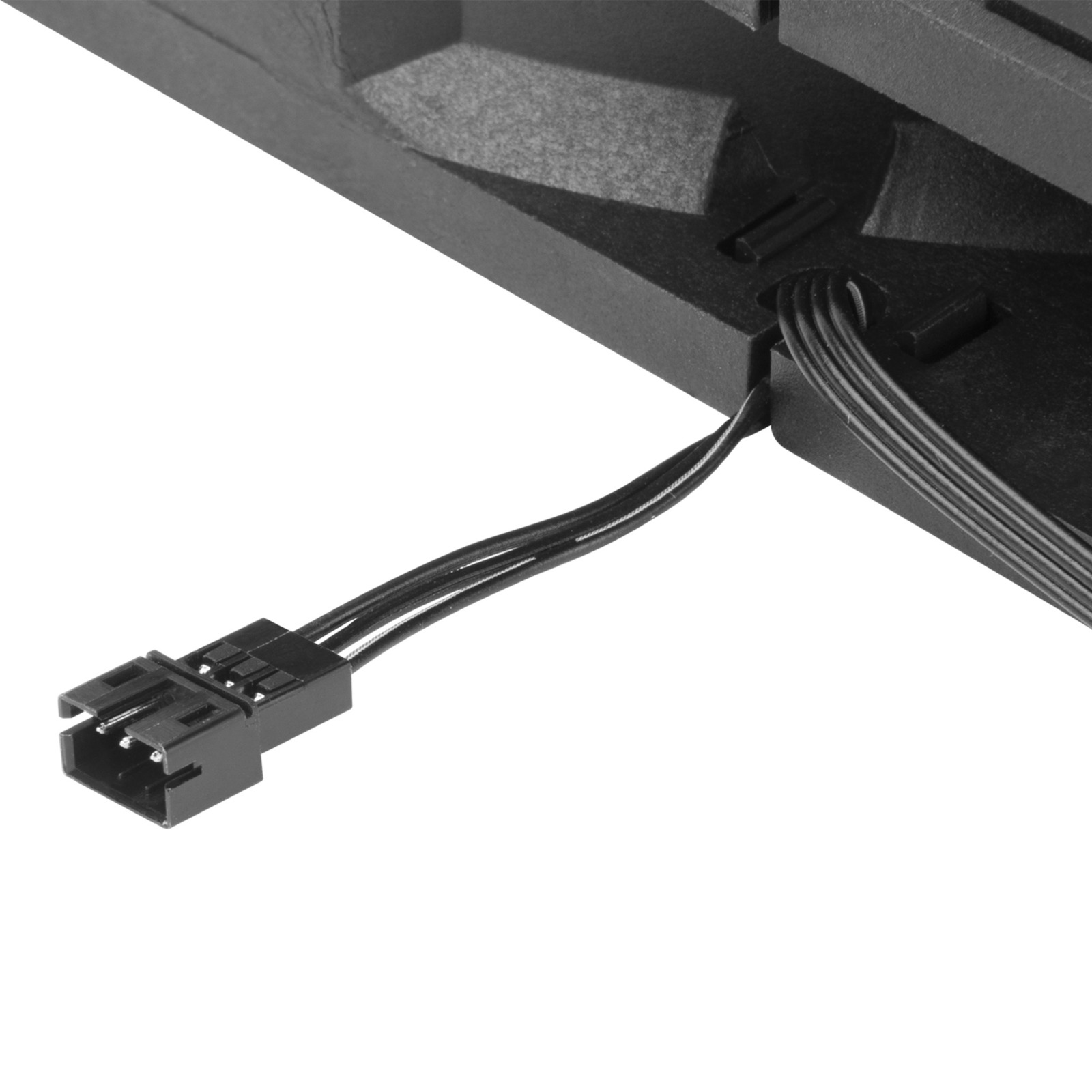 SilverStone SST-AP184i-ARGB 180x180x32, Gehäuselüfter schwarz, 180 mm