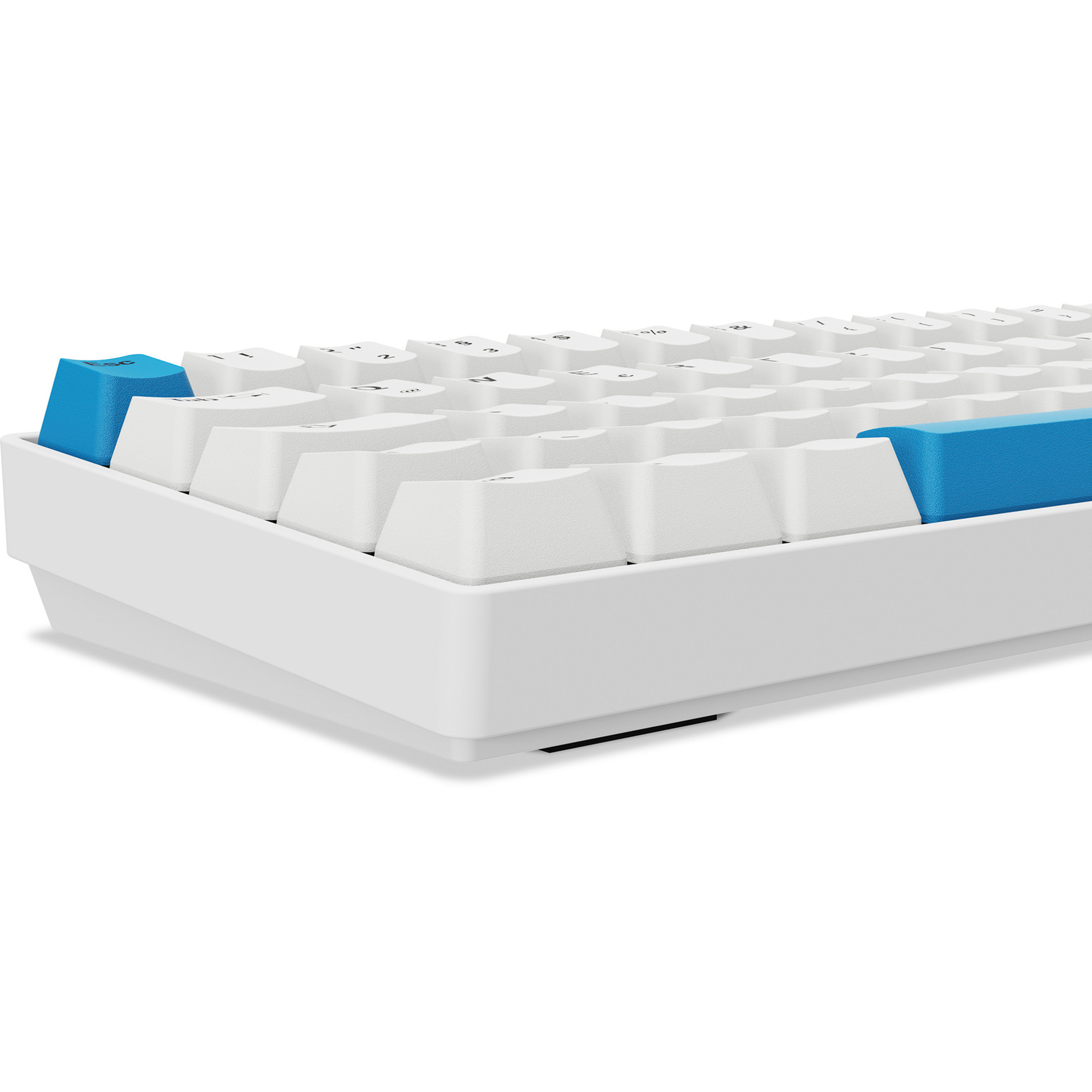 Sharkoon SKILLER SGK50 S4 Gen2 PBT, Gaming-Tastatur weiß, DE-Layout, Gateron G Pro 3.0 Yellow