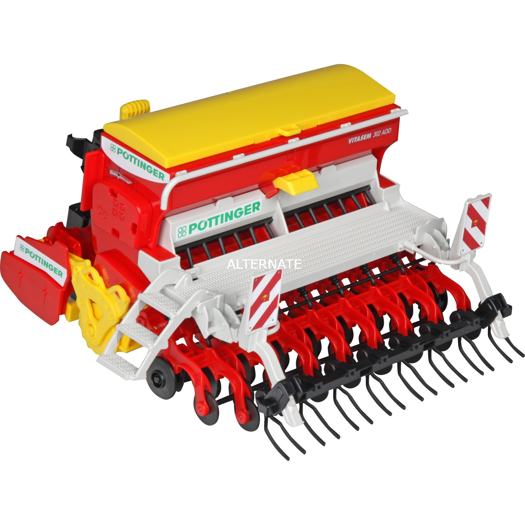 bruder Pöttinger Vitasem 302ADD Kreiselegge-Sämaschine, Modellfahrzeug