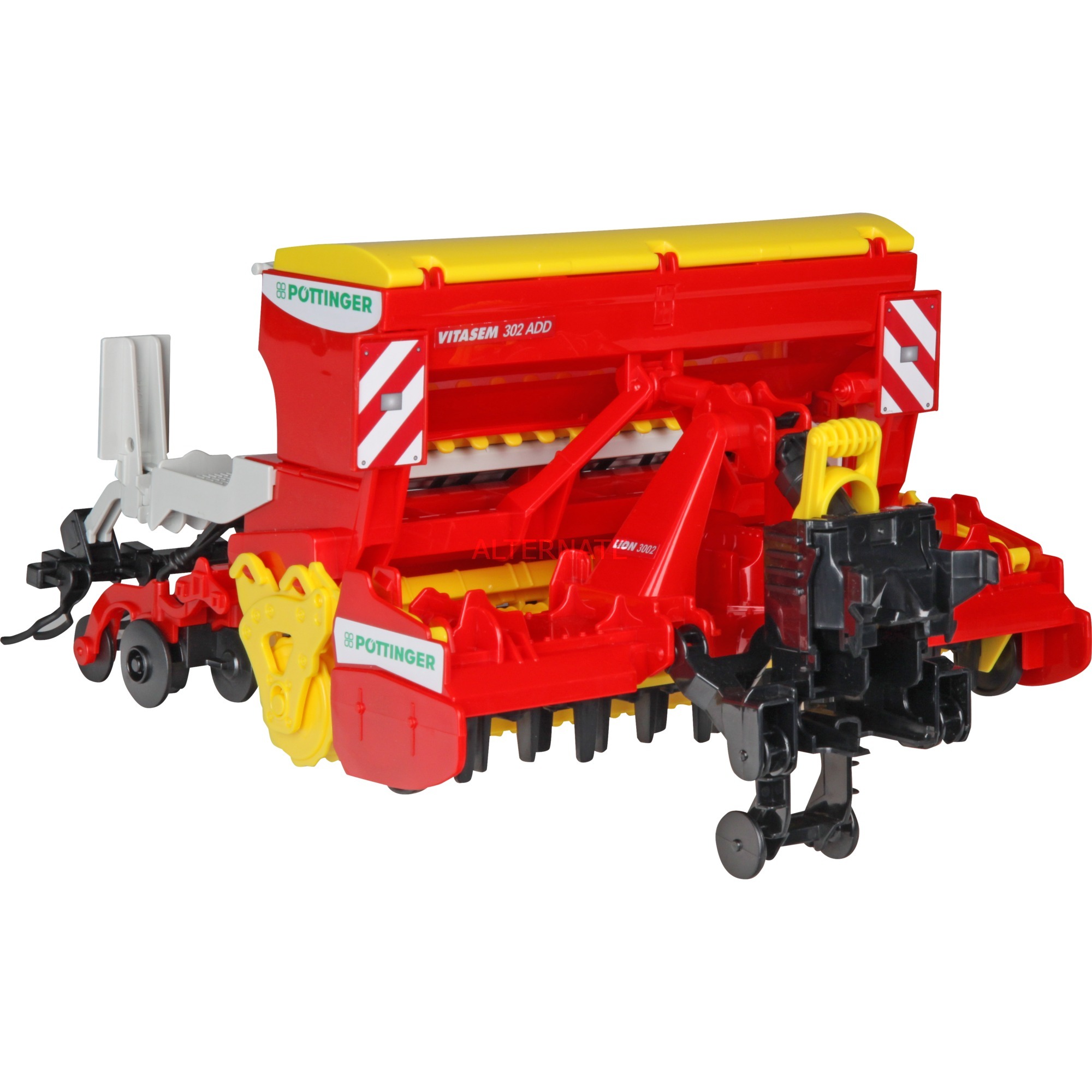 bruder Pöttinger Vitasem 302ADD Kreiselegge-Sämaschine, Modellfahrzeug