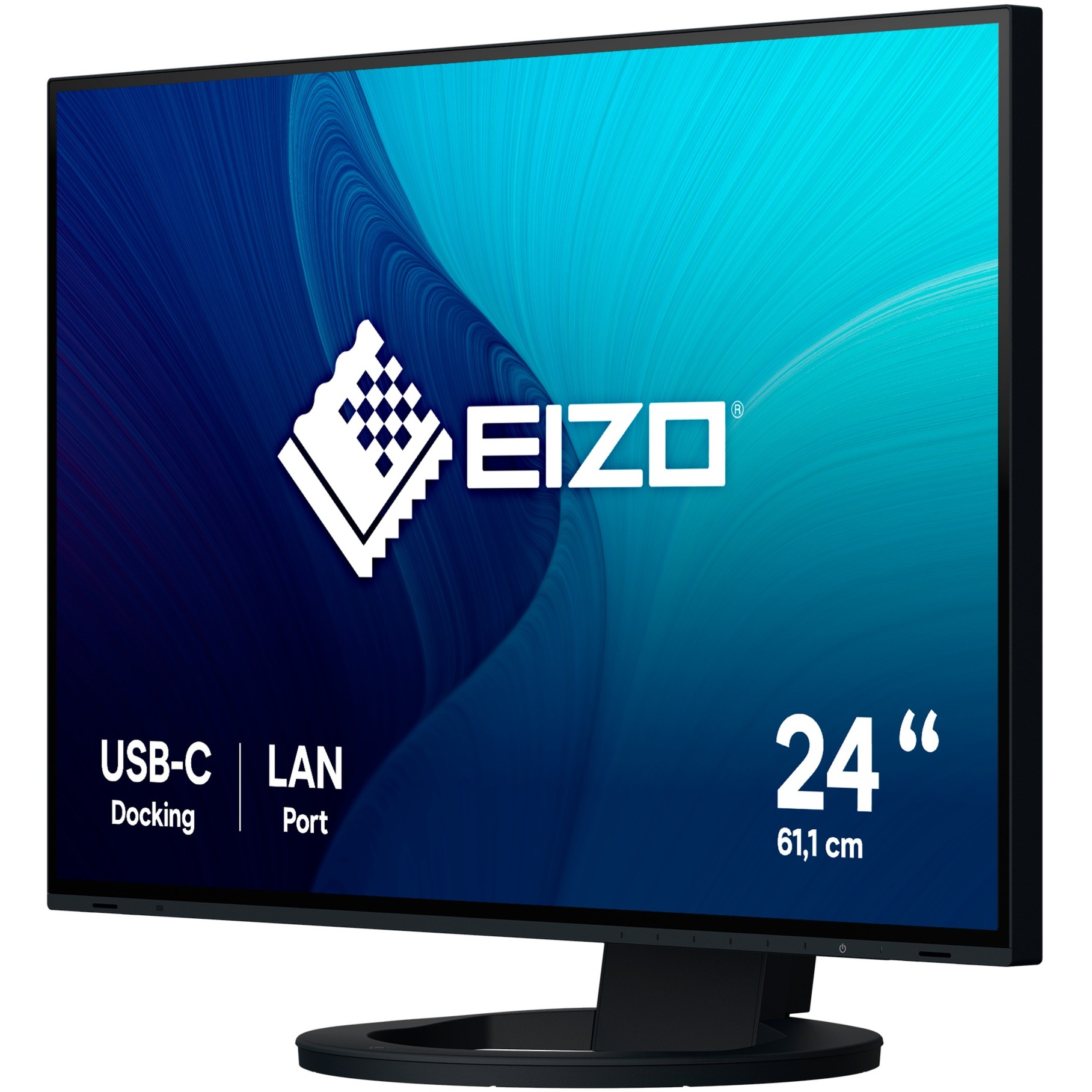 EIZO EV2495-BK, LED-Monitor 61.1 cm (24.1 Zoll), schwarz, WUXGA, IPS, HDMI, USB-C
