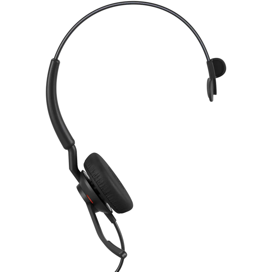 Jabra Engage 40, Headset schwarz, UC, Inline Link, USB-C und USB-A, Mono