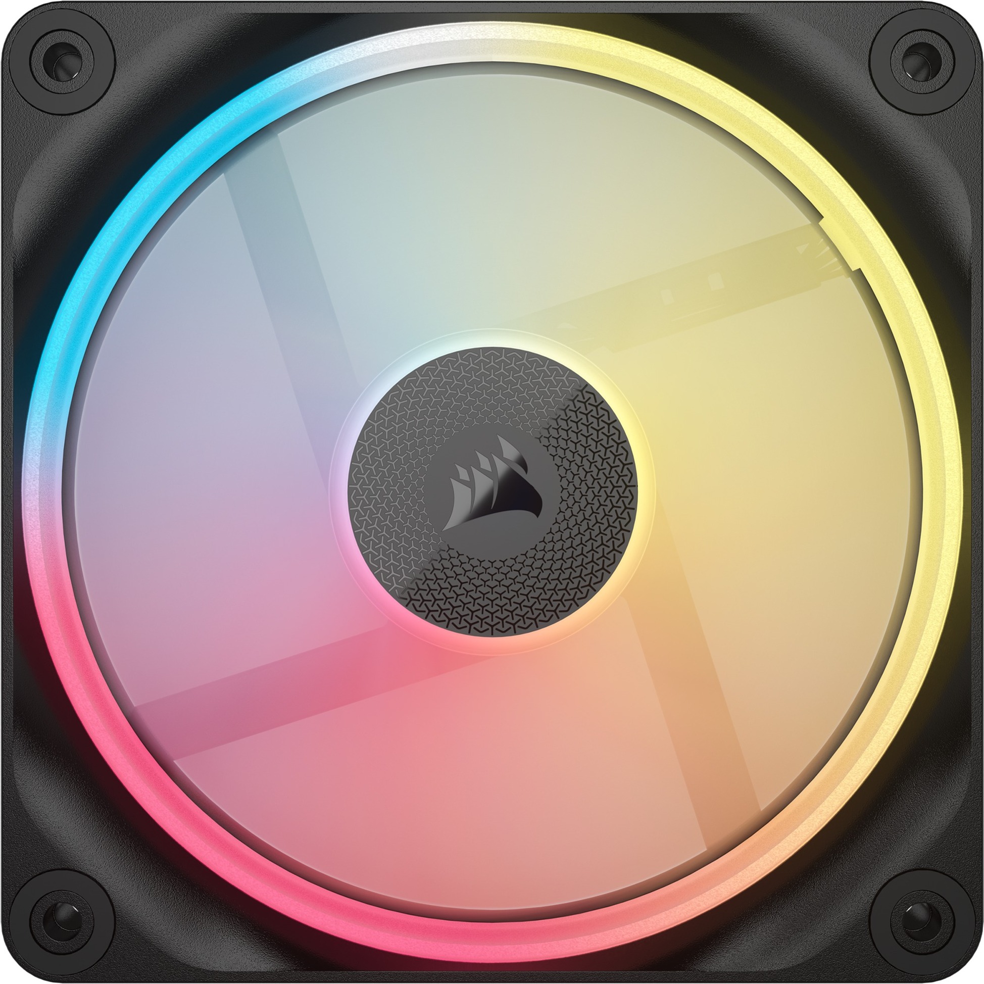 Corsair iCUE LINK LX120-R RGB Reverse, Gehäuselüfter schwarz, 120 mm