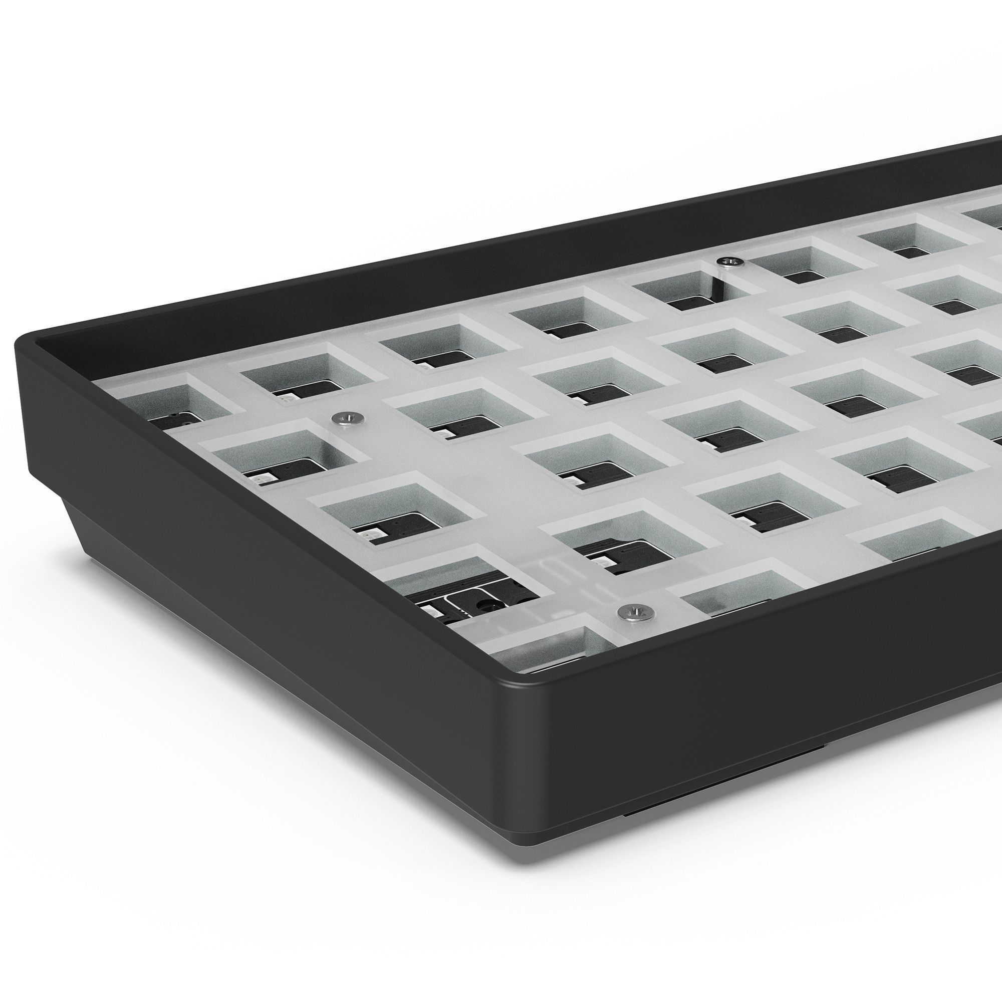 Sharkoon SKILLER SGK50 S4 Gen2 Barebone, Gaming-Tastatur schwarz