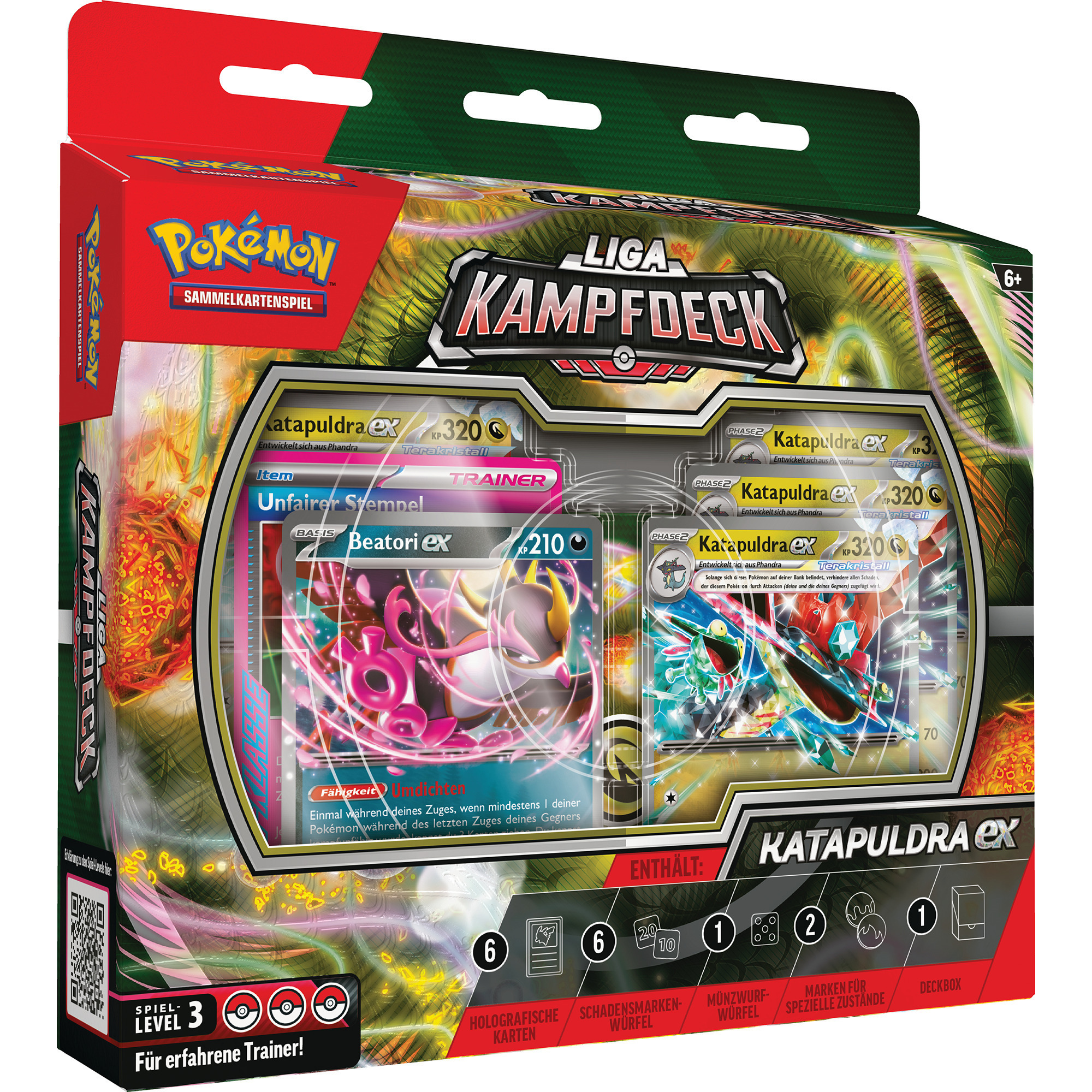 Pokémon-TCG: Katapuldra-ex Liga-Kampfdeck, Sammelkarten