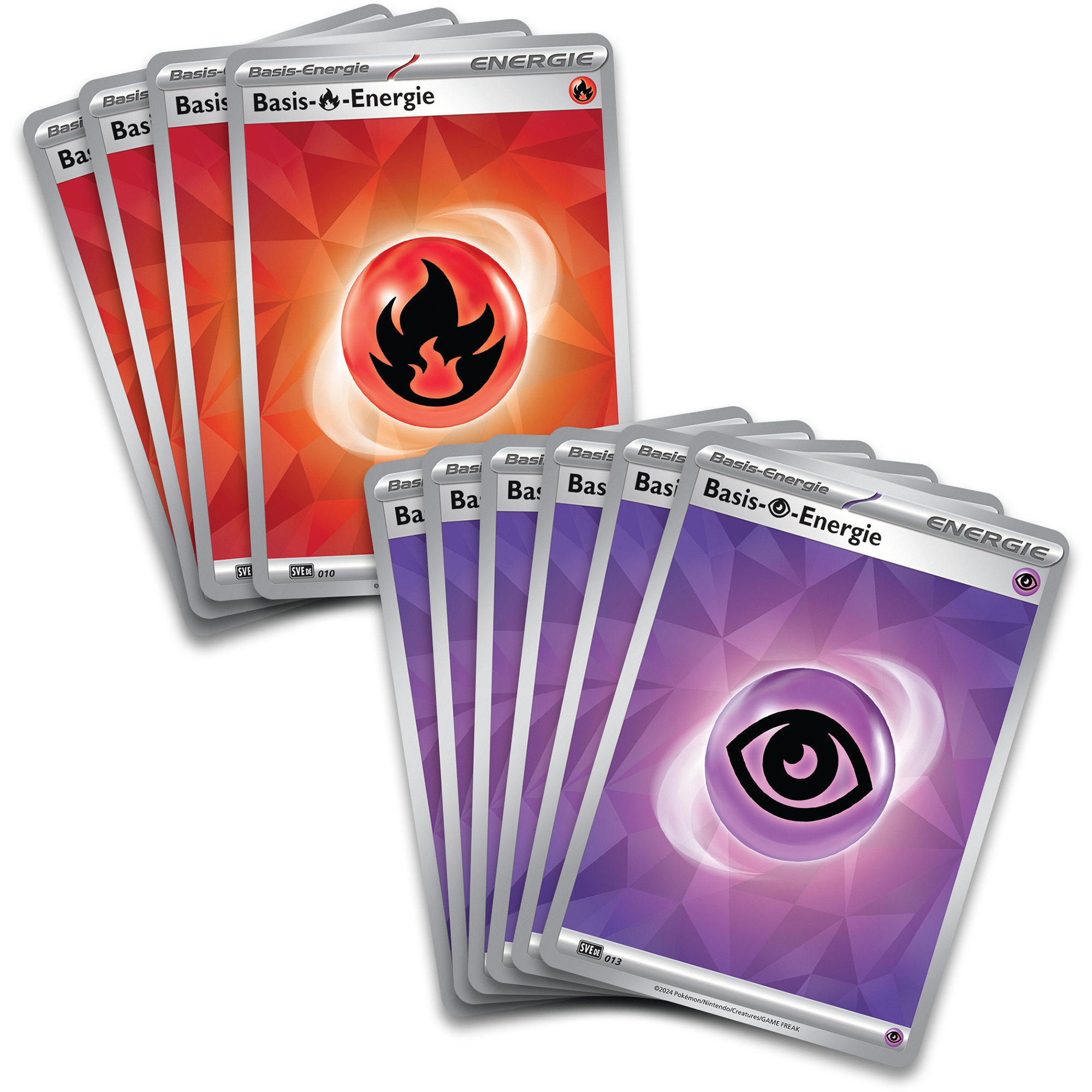 Pokémon-TCG: Katapuldra-ex Liga-Kampfdeck, Sammelkarten