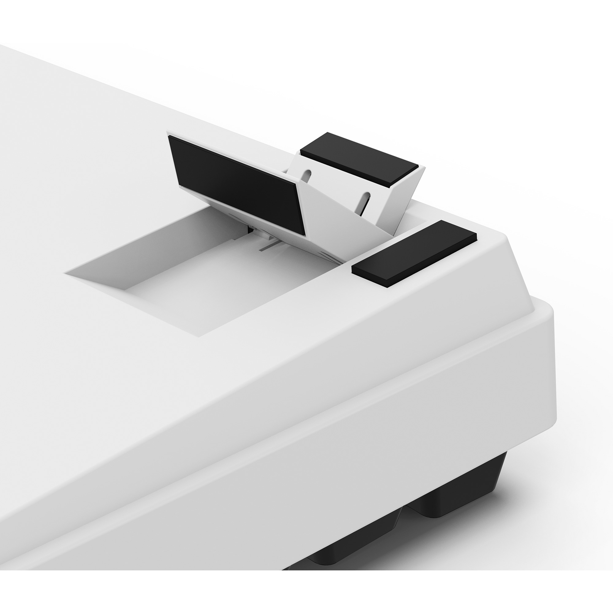 Sharkoon SKILLER SGK50 S4 Gen2, Gaming-Tastatur weiß, DE-Layout, Gateron Yellow