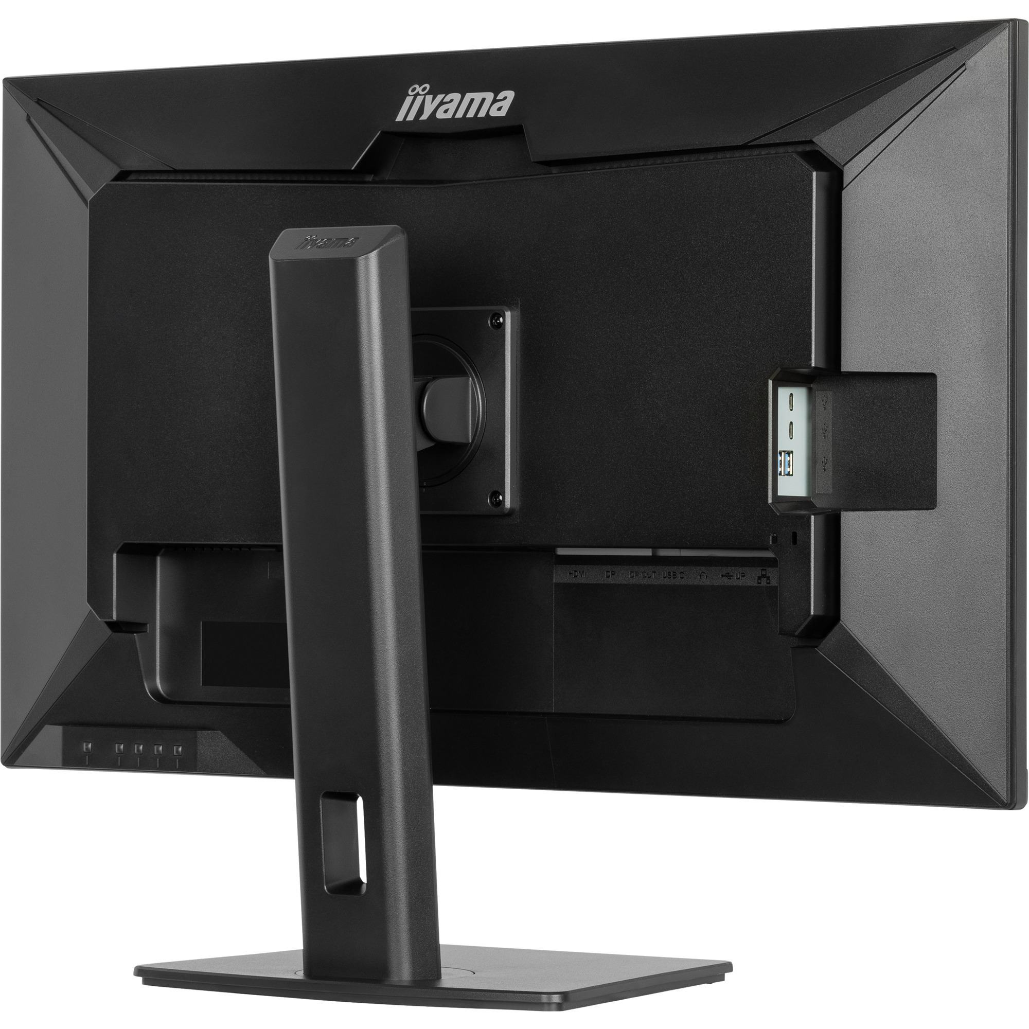 iiyama ProLite XUB3297QSNP-B1, LED-Monitor 80 cm (32 Zoll), schwarz (matt), WQHD, IPS, USB-C-Dock, KVM-Switch, RJ45, 100Hz Panel