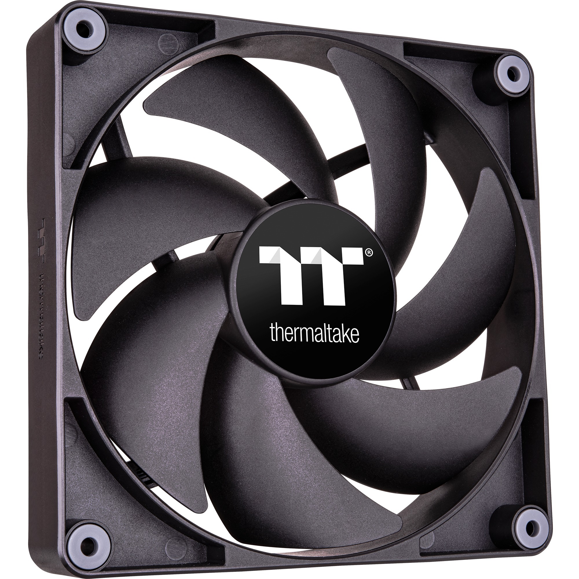 Thermaltake CT120 PC Cooling Fan, Gehäuselüfter schwarz, 2er Pack, 120 mm