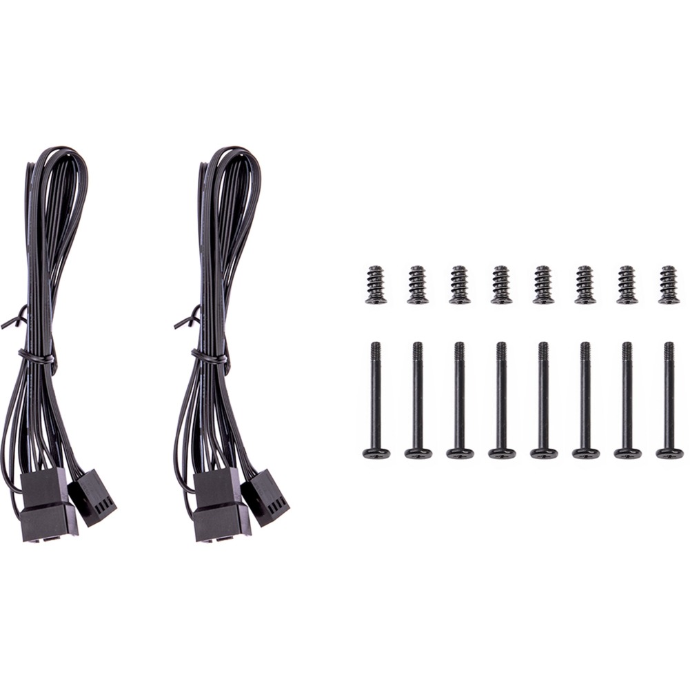 Thermaltake CT120 PC Cooling Fan, Gehäuselüfter schwarz, 2er Pack, 120 mm