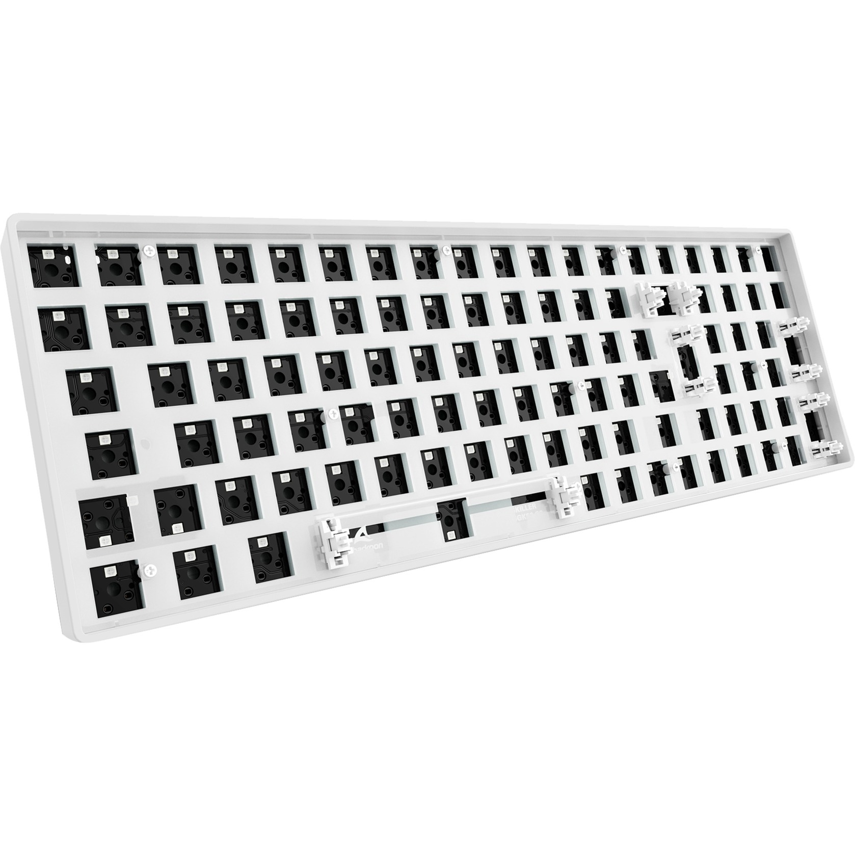 Sharkoon SKILLER SGK50 S2 Barebone, Gaming-Tastatur weiß