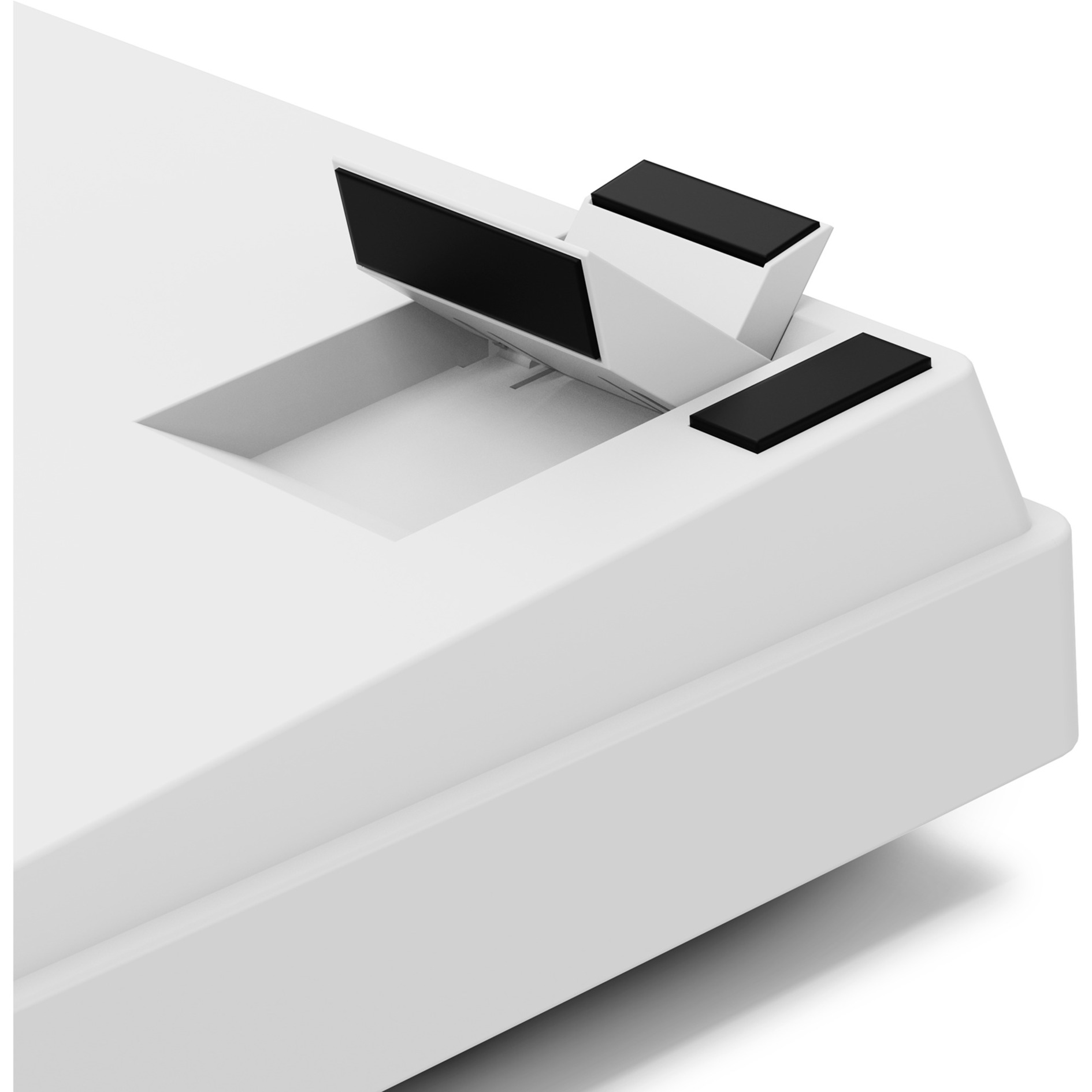 Sharkoon SKILLER SGK50 S2 Barebone, Gaming-Tastatur weiß