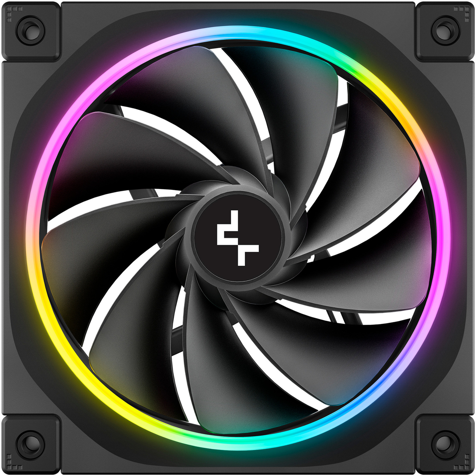 DeepCool FL12R, Gehäuselüfter schwarz, Reverse, 120 mm