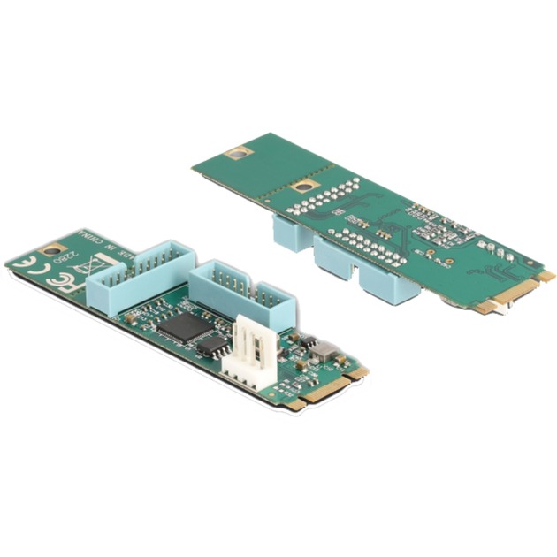 DeLOCK Konverter M.2 Key B+M Stecker > 4 x USB 5 Gbps Typ-A, Schnittstellenerweiterung