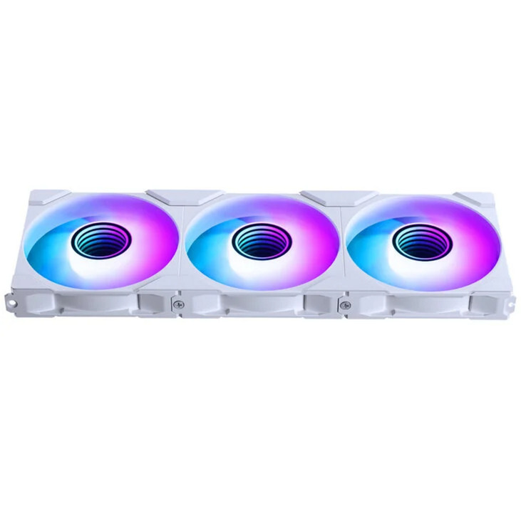 Phanteks M25G2-120 D-RGB Triple Pack, Gehäuselüfter weiß, 3er-Pack, 120 mm