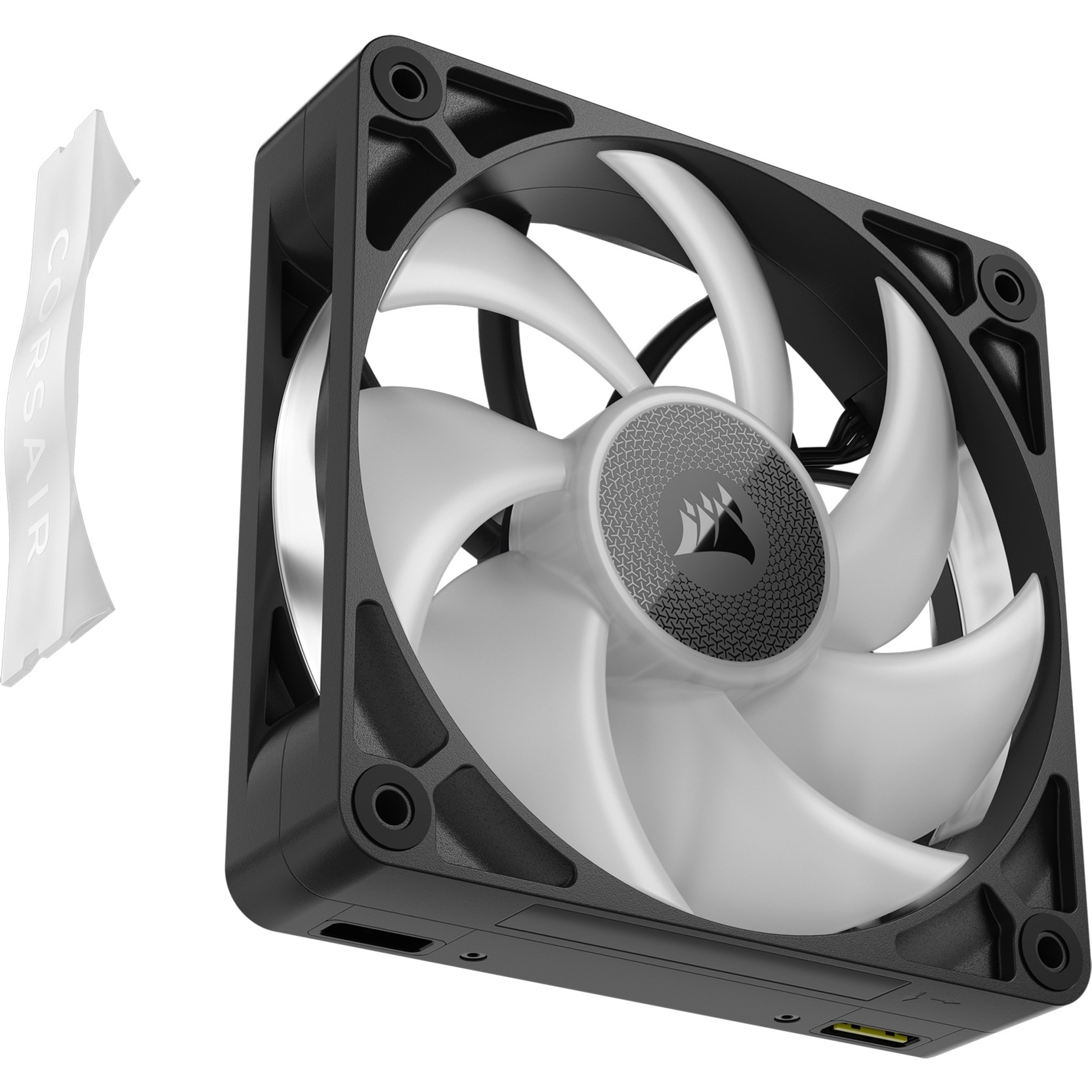 Corsair RX120 MAX RGB, Gehäuselüfter schwarz, 3er Pack, 120 mm
