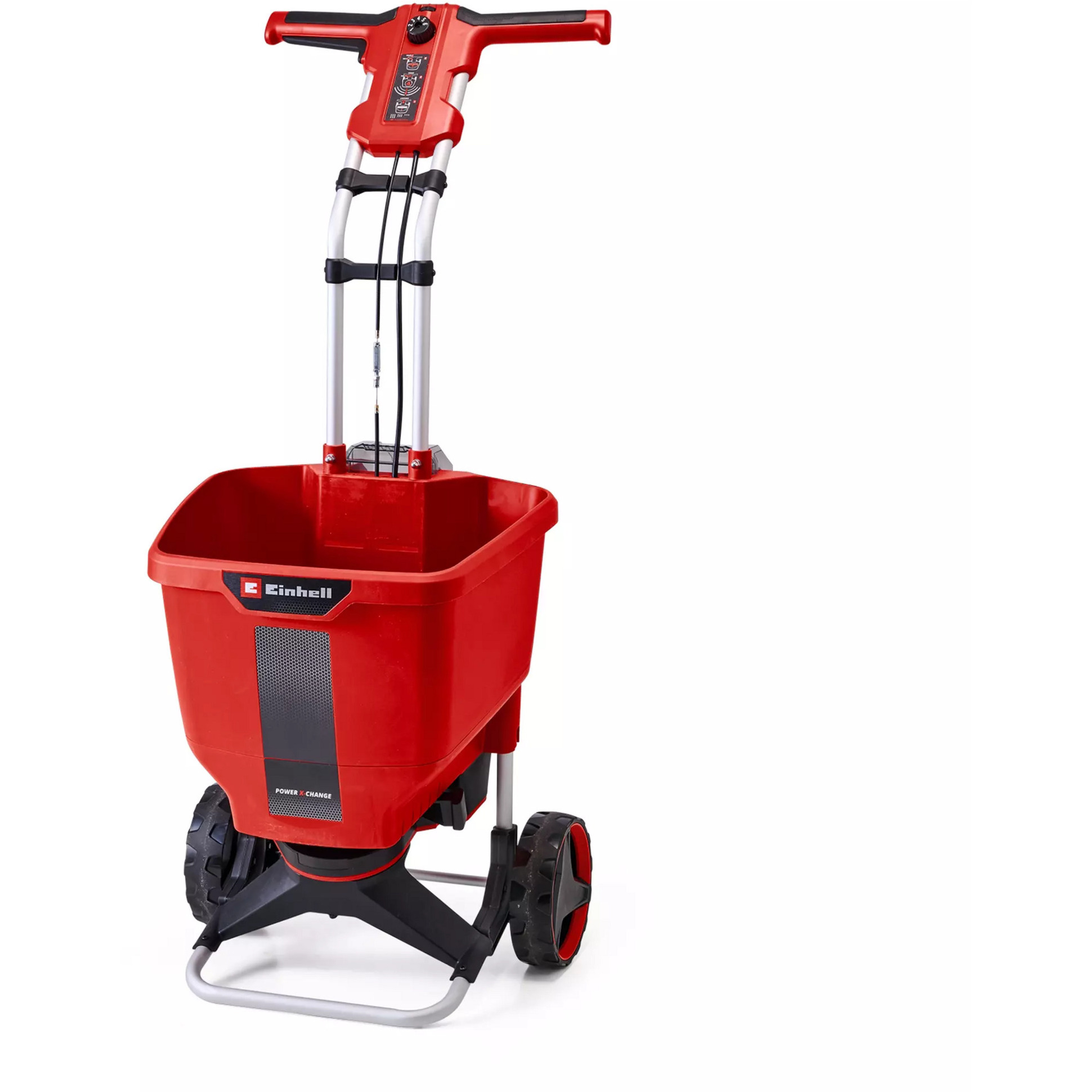 EINHELL Power X-Change Akku-Streuwagen GE-SR 18/22 Li-Solo, 18Volt, Streugerät rot/schwarz, ohne Akku und Ladegerät