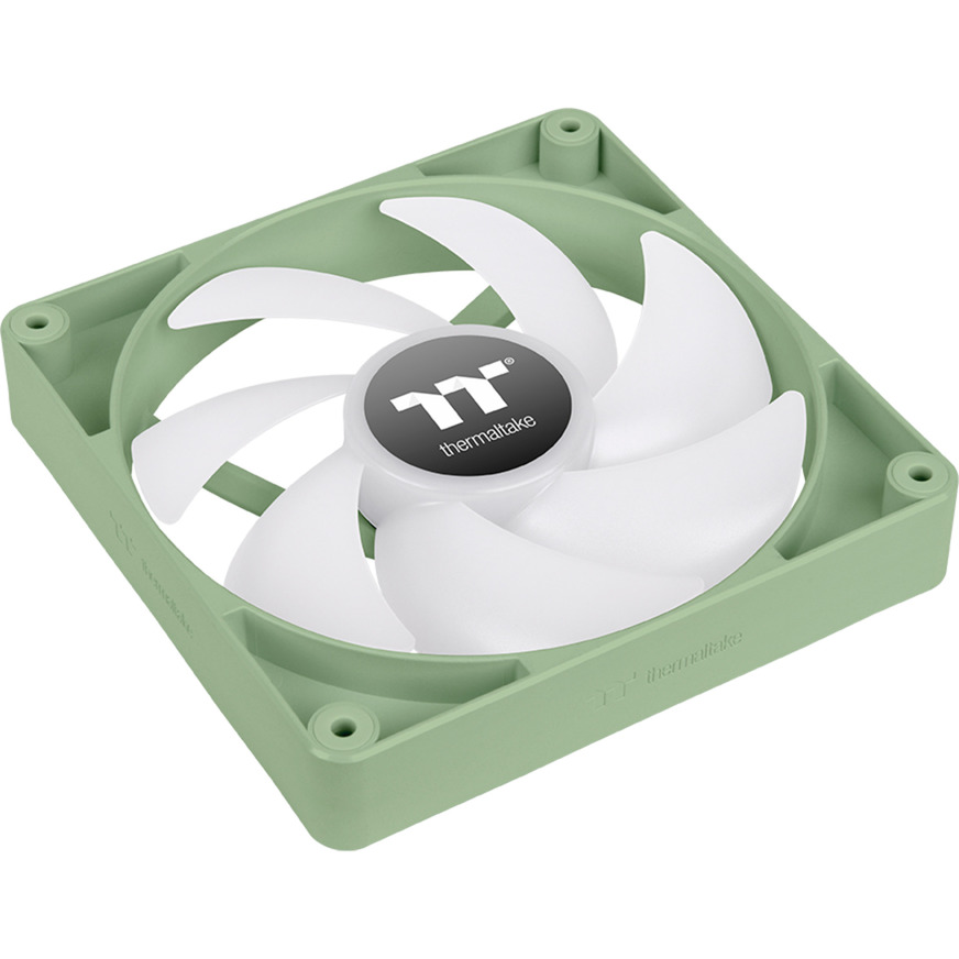 Thermaltake CT120 ARGB Sync PC Cooling Fan Matcha Green, Gehäuselüfter hellgrün, 2er Pack, ohne Controller, 120 mm