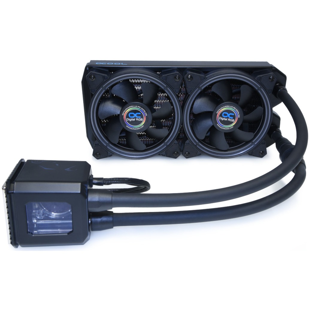 Alphacool Eisbaer Aurora 240 CPU - Digital RGB 240mm, Wasserkühlung schwarz