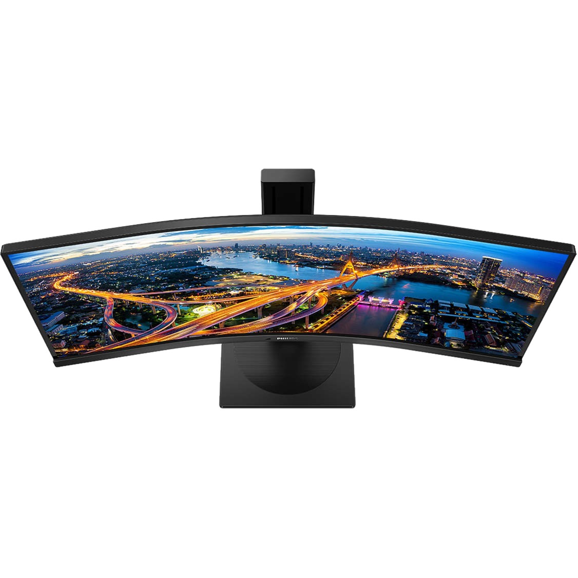 Philips 345B1C/00, LED-Monitor 86.36 cm (34 Zoll), schwarz, WQHD, VA, Curved, HDMI, Lautsprecher, 100Hz Panel