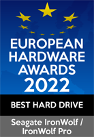 "Best Hard Drive" 07/2022 European Hardware Awards 2022"