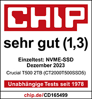 sehr gut (1,3) Chip Einzeltest
