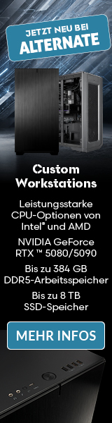 ALTERNATE Stageteaser (B2B-Startseite) Workstations