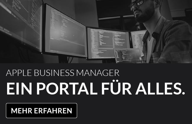 Apple Business Manager - Ein Portal für Alles
