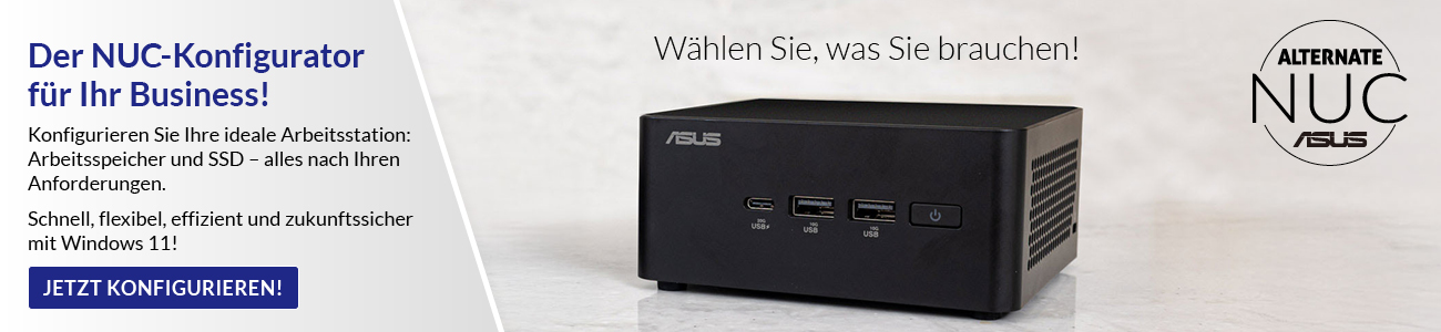 Der NUC-Konfigurator für Ihr Business