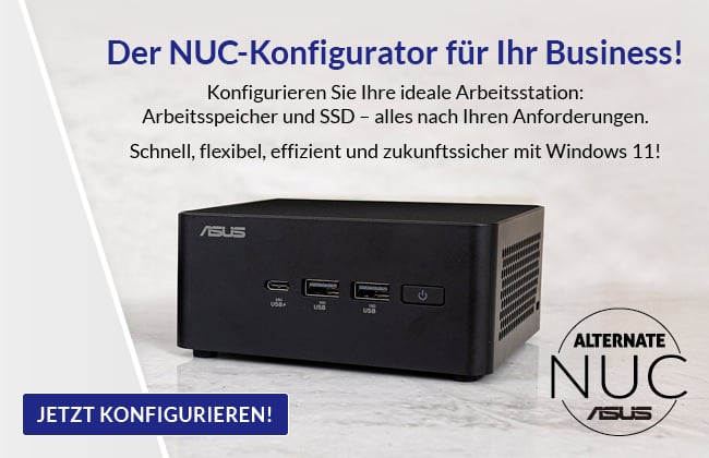 Der NUC-Konfigurator für Ihr Business Copy