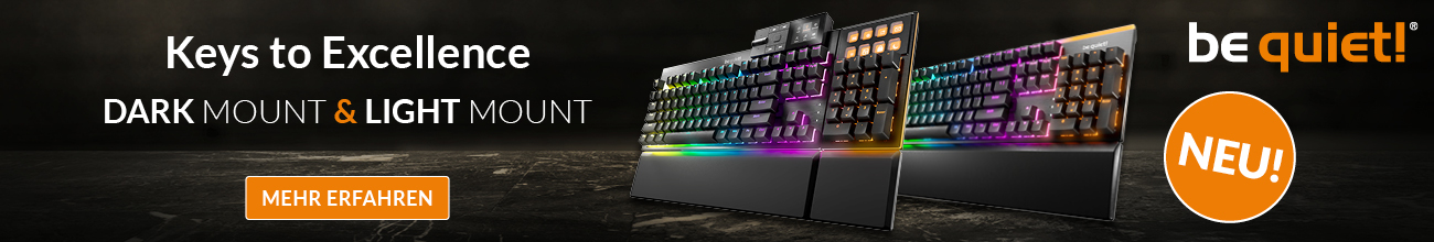 Launch Dark und Light Mount Tastaturen